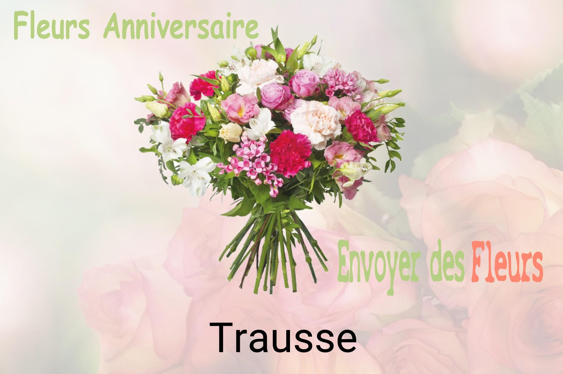 Bouquet de fleurs d’anniversaire livré à Trausse