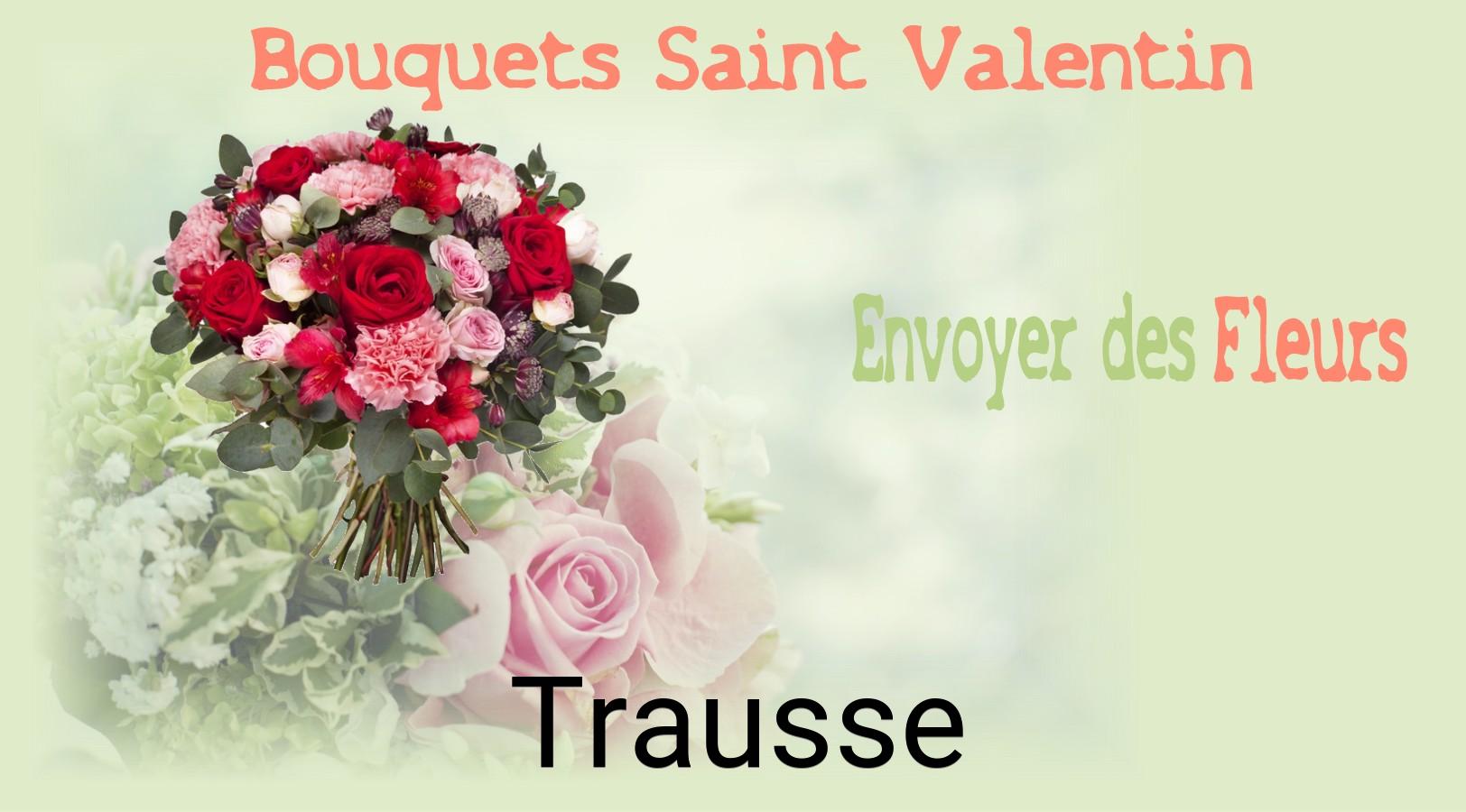 Roses de Saint-Valentin livrées à Trausse